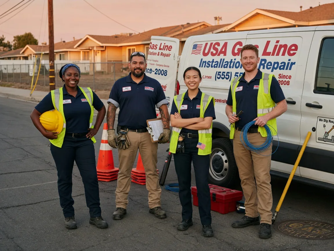 Gas Line Installation company in Twain, CA